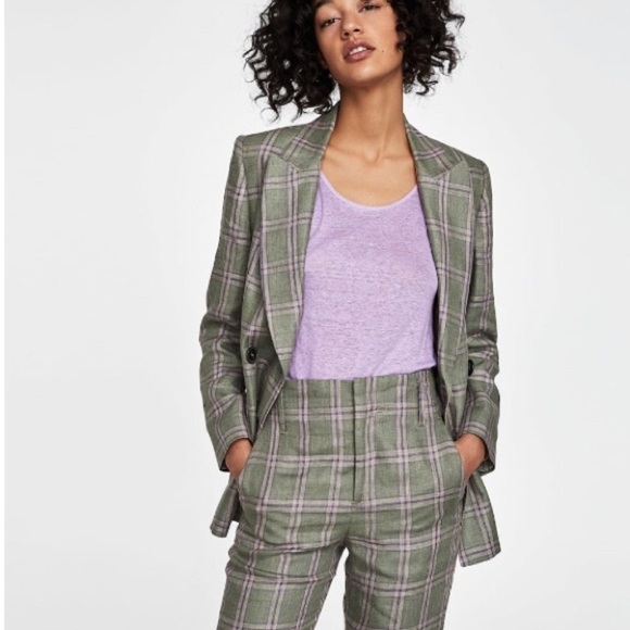 Zara Tops - ZARA Strappy Linen Top